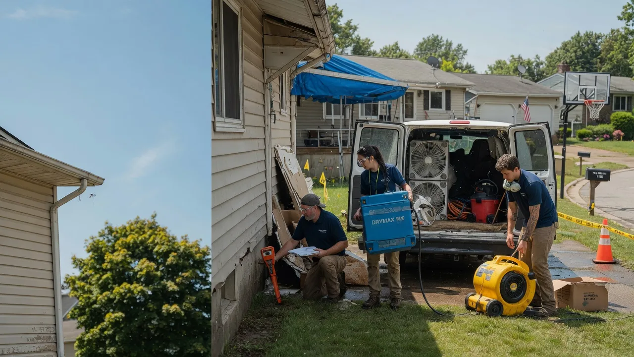 Ceiling Leak Cleanup in Randolph, NY near me